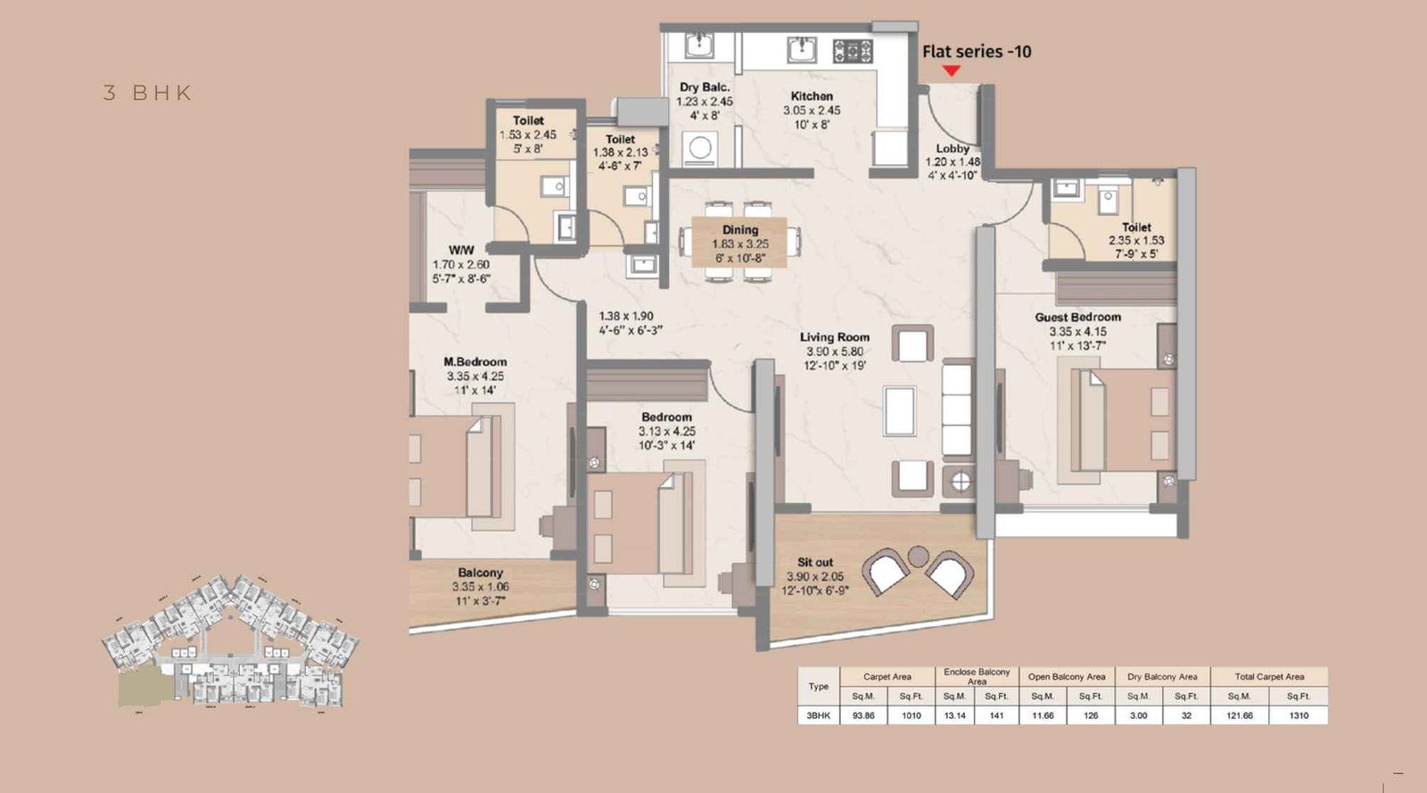 Livience-Unione-3BHK-1310-sqft